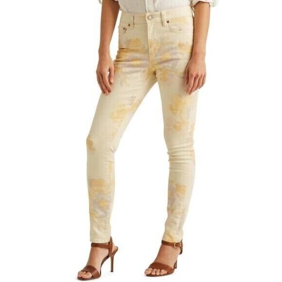 Lauren Ralph Lauren High-Rise Skinny Ankle Jeans Womens Size 4 - Picture 5 of 12